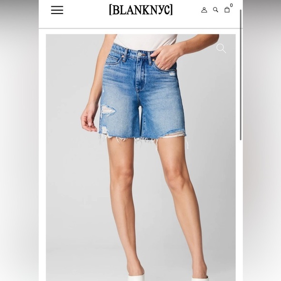 Blank NYC Pants - THE WARREN IN WORK WITH ME SHORT size 27